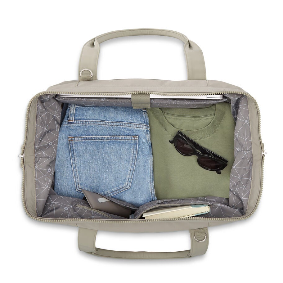 Samsonite Companion Bags Weekender in the color Limestone Grey. image number 5
